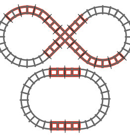 PegPerego Peg Perego Figure 8 Train Rail Road