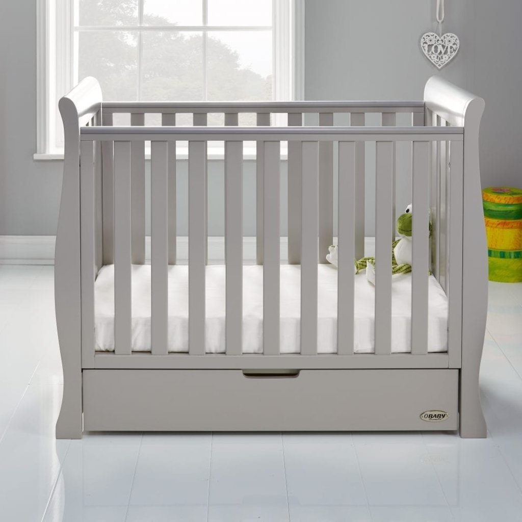 Obaby Obaby Stamford Space Saver 2 Piece Room Set - Warm Grey