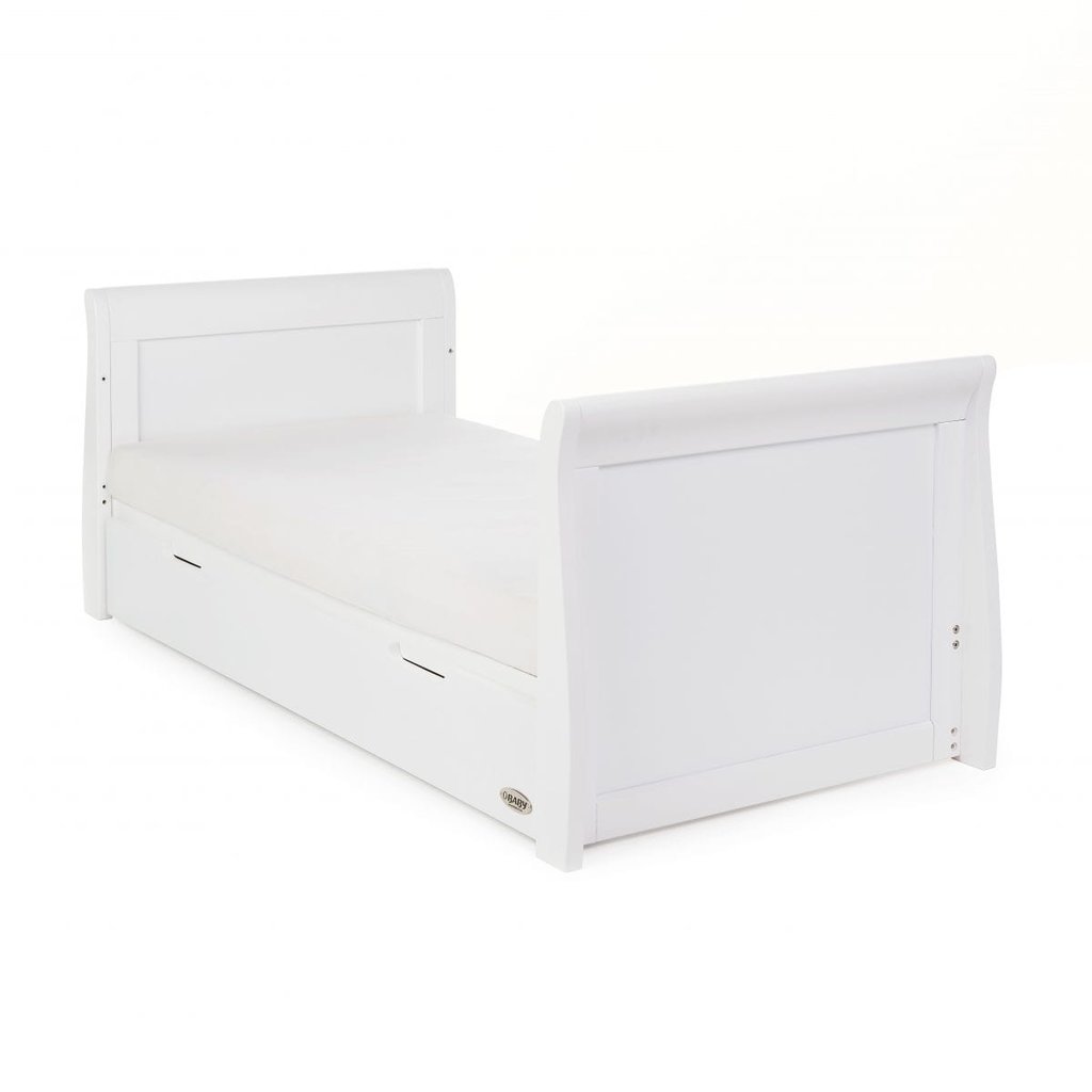 Obaby Obaby Stamford Classic Sleigh 2 Piece Room Set - White