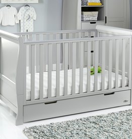 Obaby Obaby Stamford Classic Sleigh 2 Piece Room Set - Warm Grey