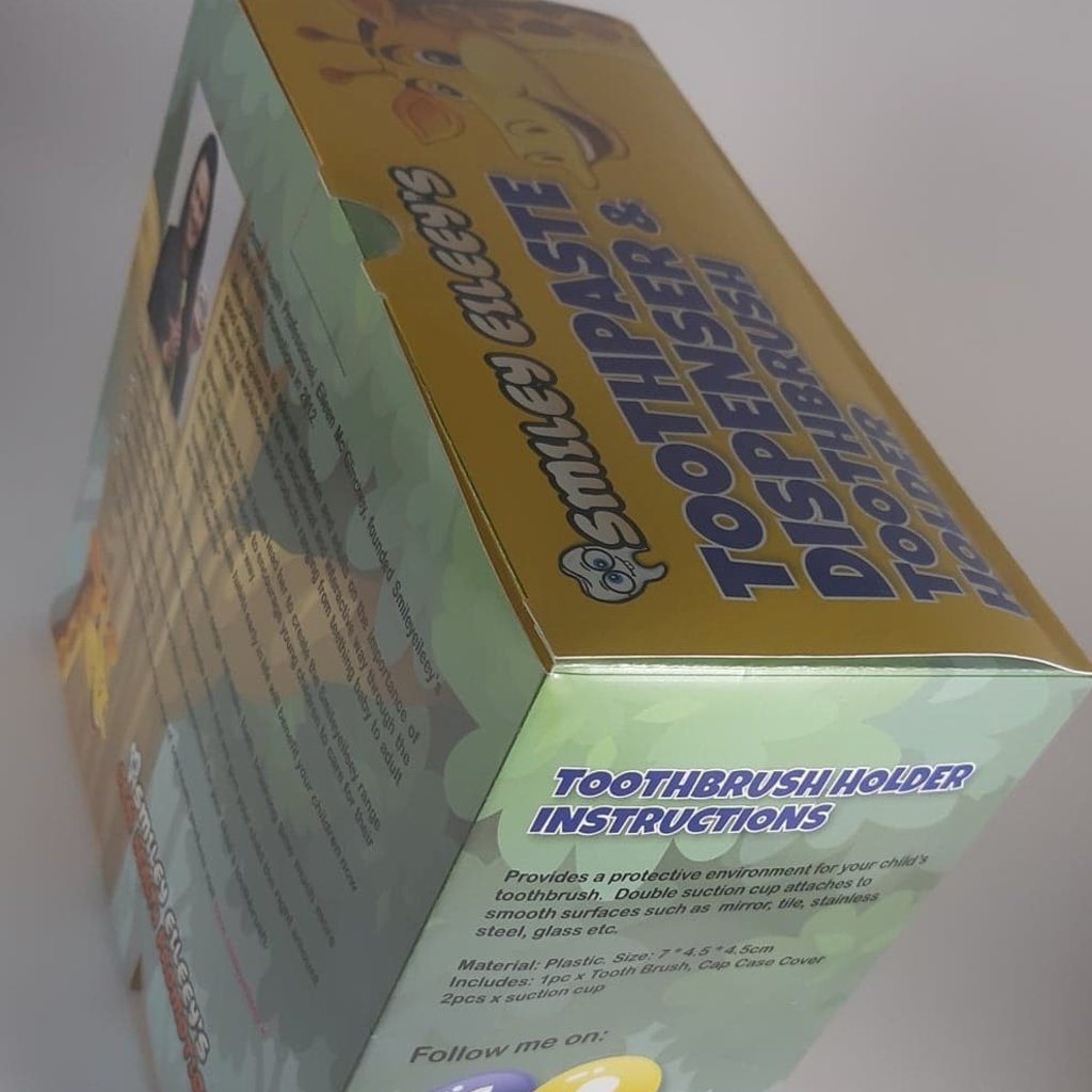 Smiley Eileey Giraffe Toothpaste Dispenser