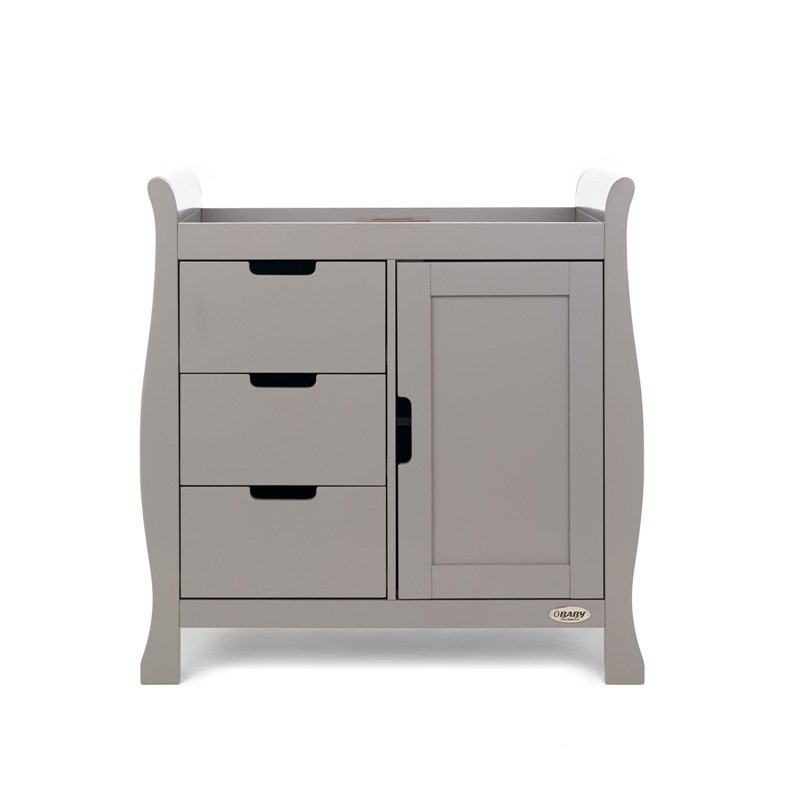 Obaby Obaby Stamford Closed Changing Unit - Taupe Grey