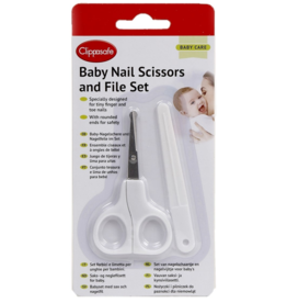 Clippasafe Clippasafe Nail Scissors and File Set