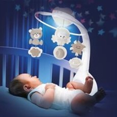 Infantino Infantino 3 in 1 Projector Musical Mobile Grey