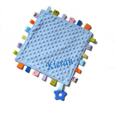 Baby Comforter With Teething Ring & Tags