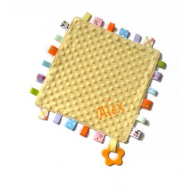 Yellow Dimple Taggie