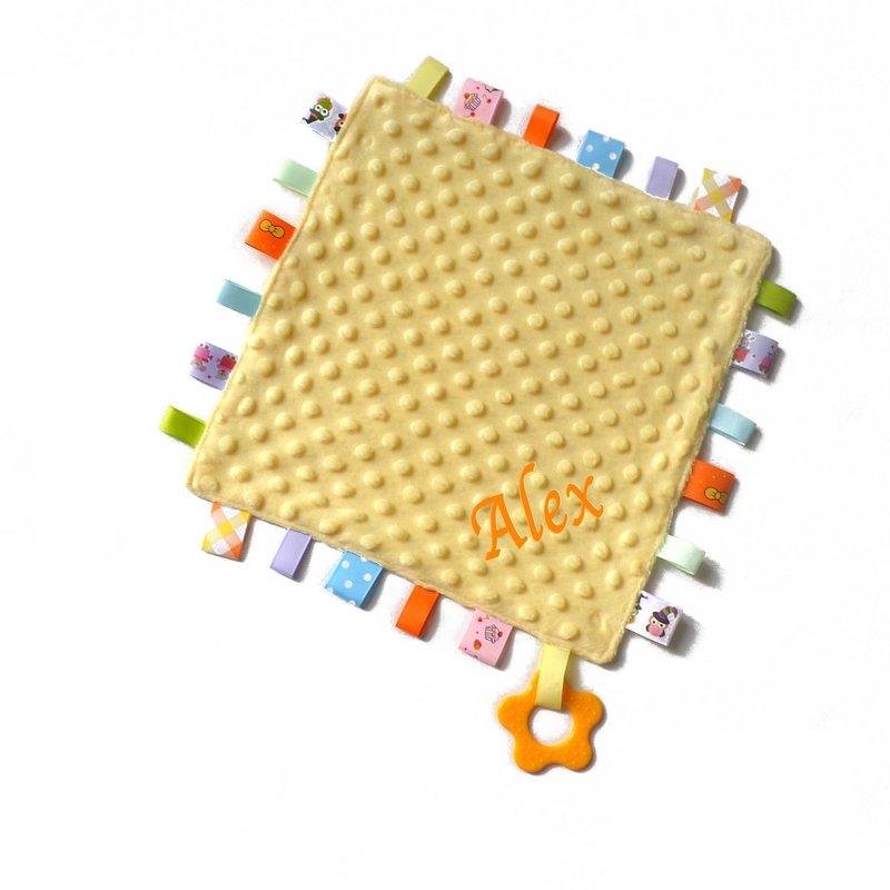 Yellow Dimple Taggie