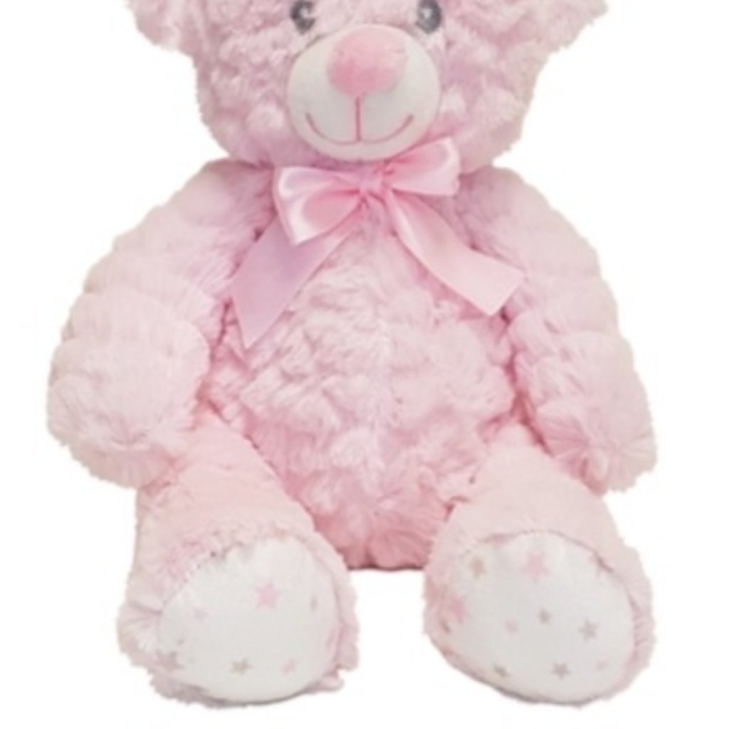 Soft Pink Star Feet Teddy Bear