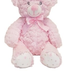 Soft Pink Star Feet Teddy Bear