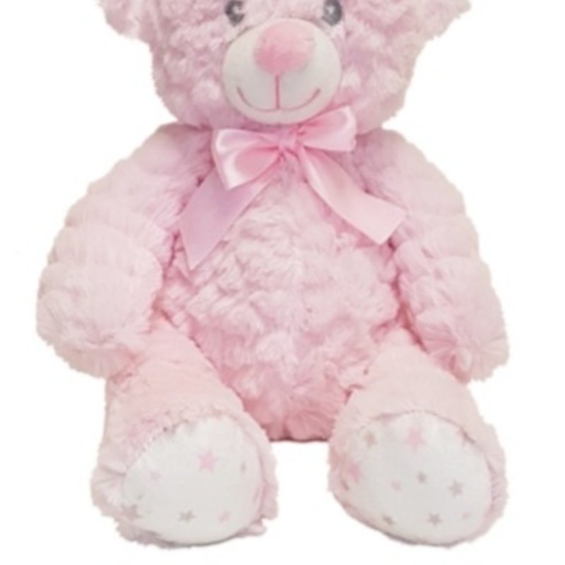 Soft Pink Star Feet Teddy Bear