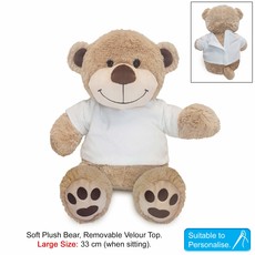 Teddy Brown Paws with T-Shirt