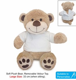 Teddy Brown Paws with T-Shirt