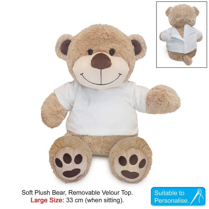 Teddy Brown Paws with T-Shirt
