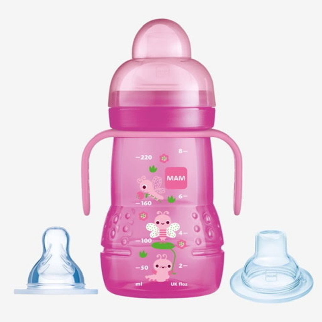 Mam MAM Trainer Cup 2 in 1  Pink 220ml