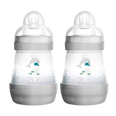 Mam MAM Anti Colic Bottle Nuetral 160ml 2pk