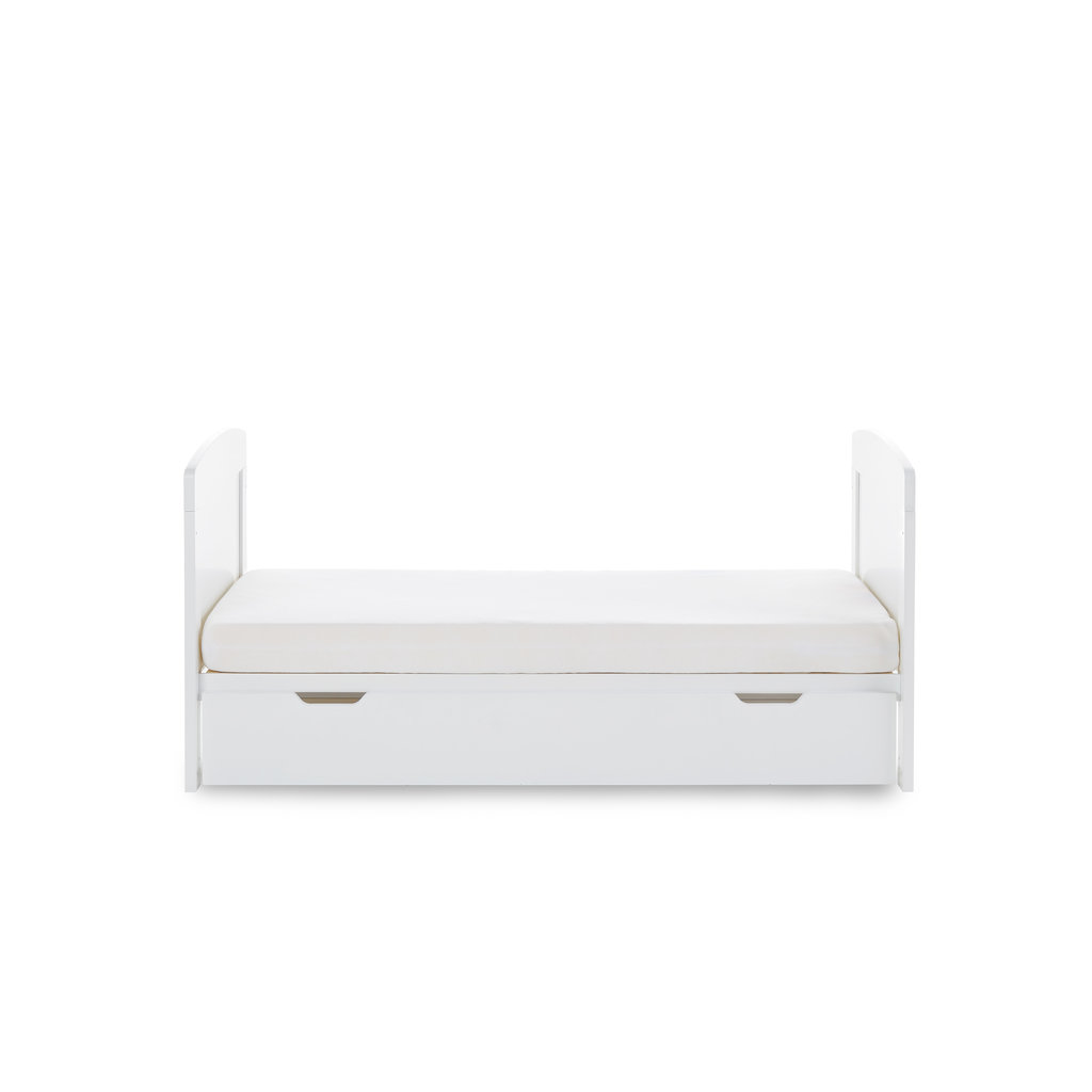 Obaby Obaby Grace Cot Bed & Under Drawer-White