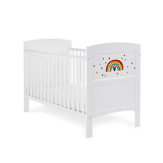 Obaby Obaby Grace Inspire Cot Bed- Rainbow Multicolour