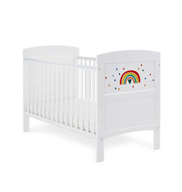 Obaby Obaby Grace Inspire Cot Bed- Rainbow Multicolour