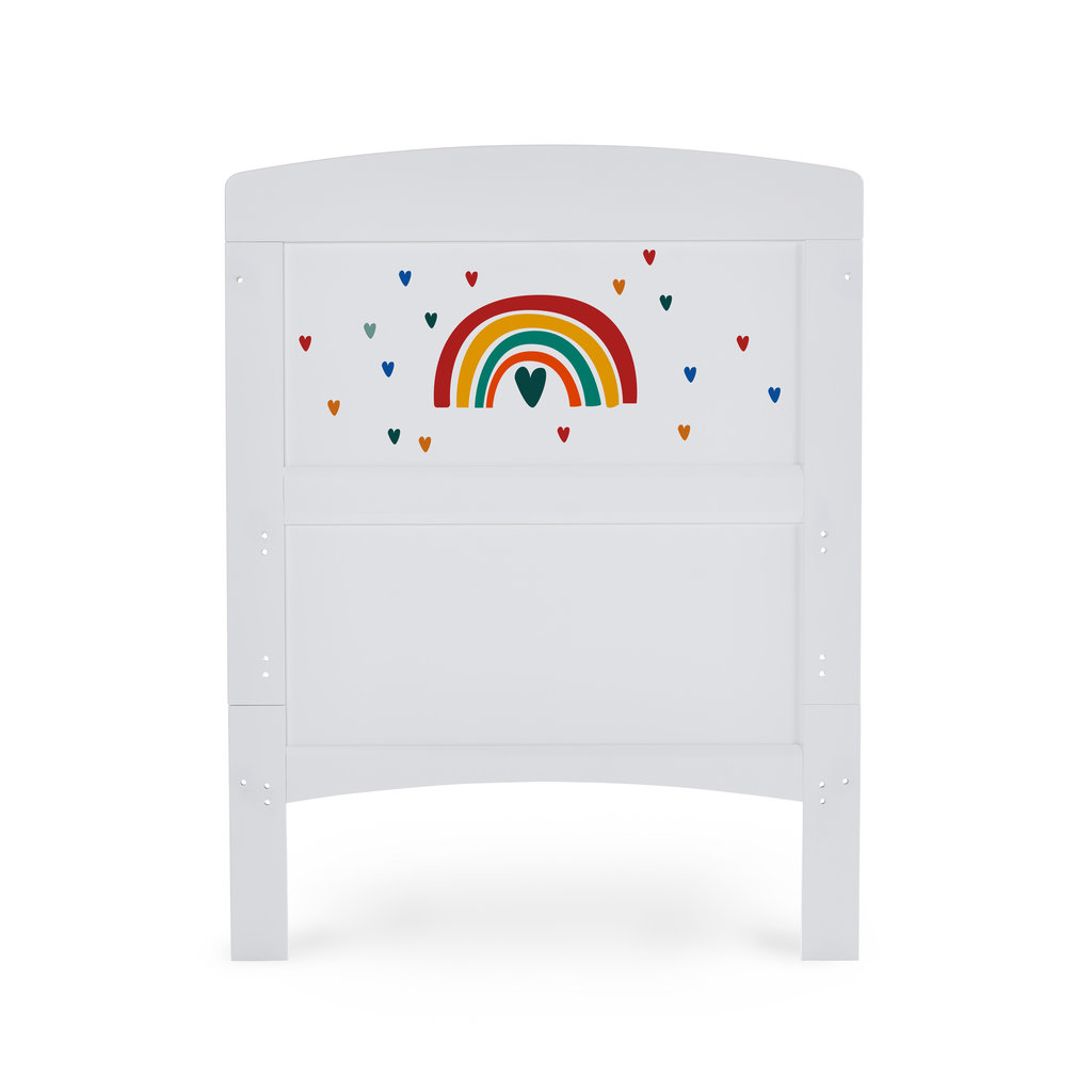 Obaby Obaby Grace Inspire Cot Bed- Rainbow Multicolour