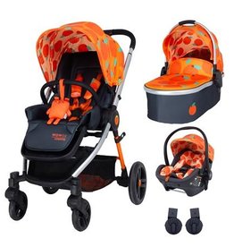 Cosatto Wowee Car Seat Bundle - So Orangey