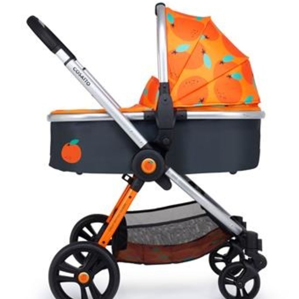 Cosatto Wowee Car Seat and i-Size Base Bundle - So Orangey