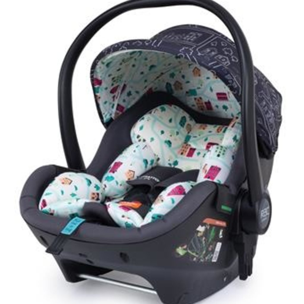 Cosatto Wowee Car Seat and i-Size Base Bundle - My Town