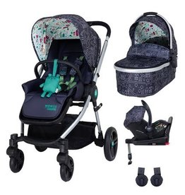 Cosatto Wowee Car Seat and i-Size Base Bundle - My Town