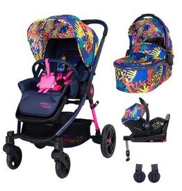 Cosatto Cosatto  Wowee Car Seat and i-Size Base Bundle Club Tropicana
