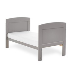 Obaby Grace Mini Cot Bed & Under Drawer Taupe Grey