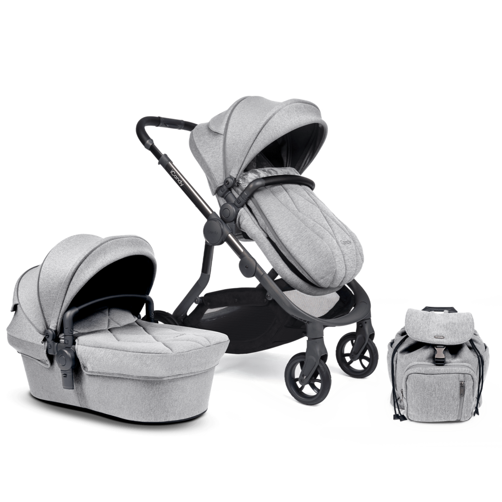 iCandy iCandy Orange 3 Light Slate Marl Phantom Bundle