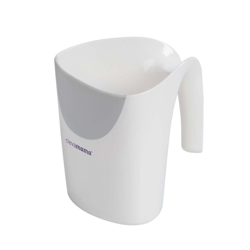 Clevamama Clevamama ClevaRinse Shampoo Rinse Cup Grey 500ml