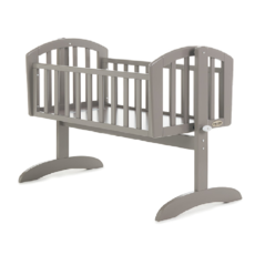 Obaby Sophie Swing Crib Taupe Grey