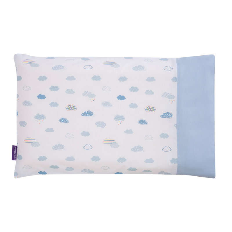 Clevamama Clevafoam Pram Pillow Case Blue