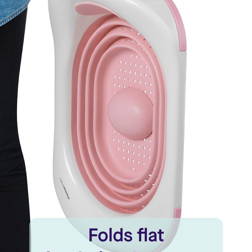 Clevamama Clevamama Clevabath  The Sink Bath Pink