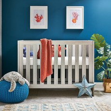 Obaby Obaby Nika Mini Cot Bed - Grey Wash