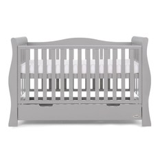 Obaby Stamford Luxe Warm Grey Cot Bed