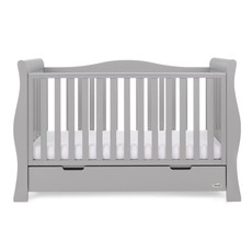 Obaby Stamford Luxe Warm Grey Cot Bed