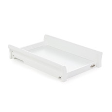 Obaby Obaby Stamford Sleigh Cot Top Changer - White