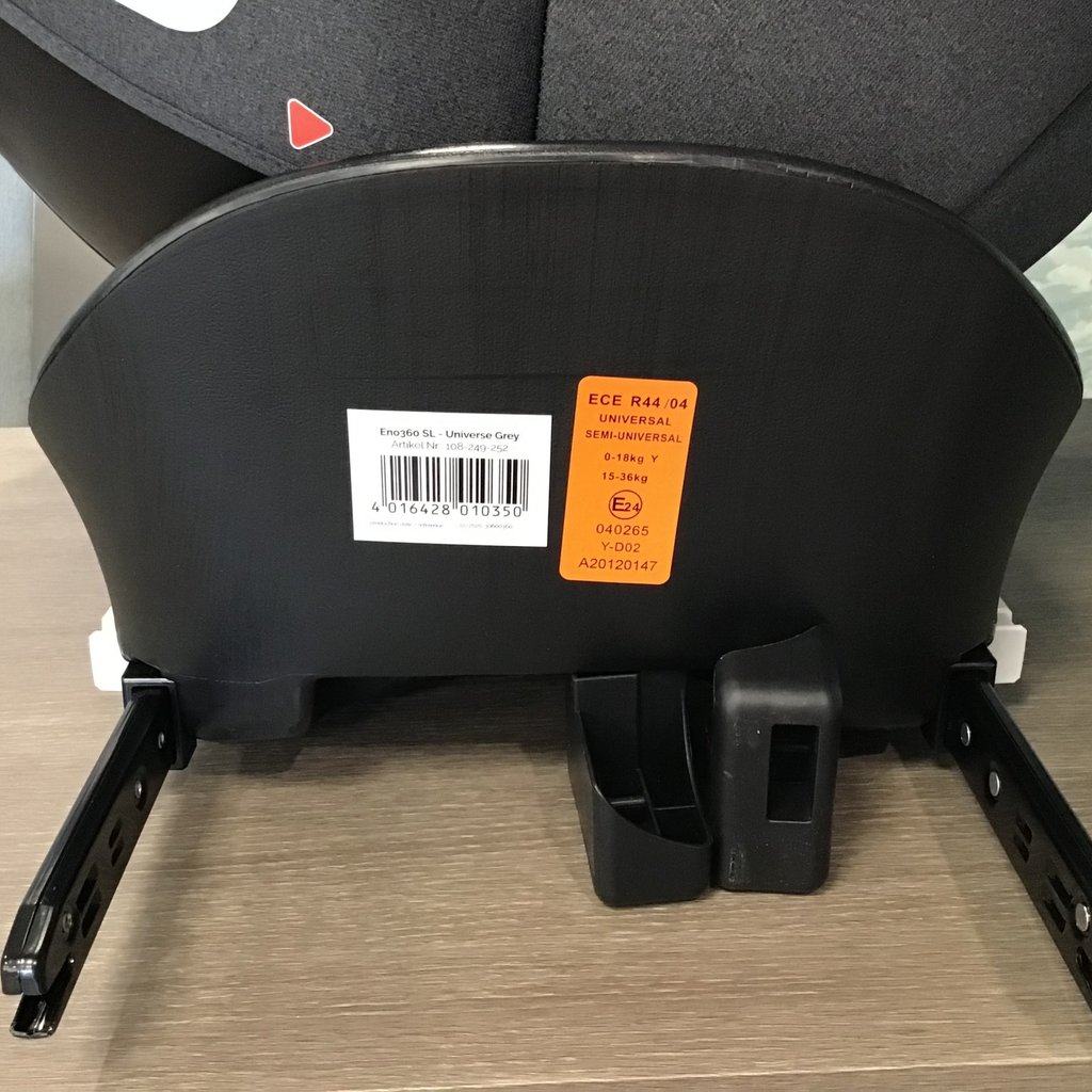 Osann Osann ENO 360 SL Car Seat Universal Grey Group 0+/1/2/3