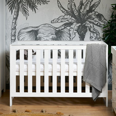Obaby Obaby Nika Cot Bed - White Wash