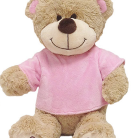Baby Bow Small T-Shirt Bear-Pink