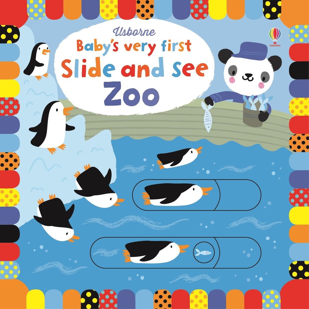 Usborne Babies Very First Slide and See Zoo