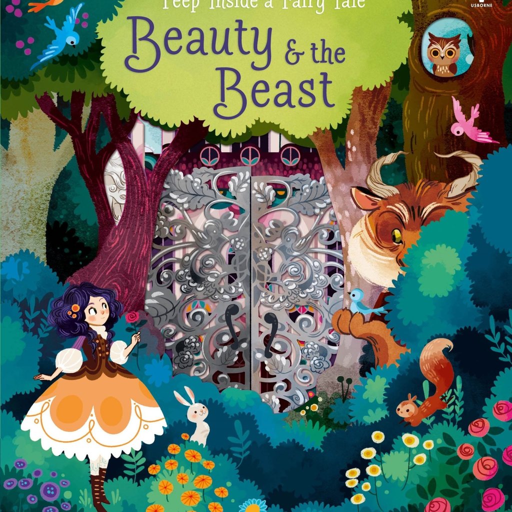 Usborne Peep Inside a Fairy Tale - Beauty and the Beast