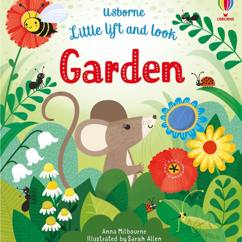 Usborne Little Lift And Look Garden