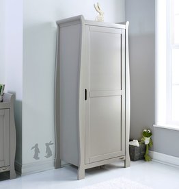 Obaby Obaby Stamford Sleigh Single Wardrobe - Warm Grey