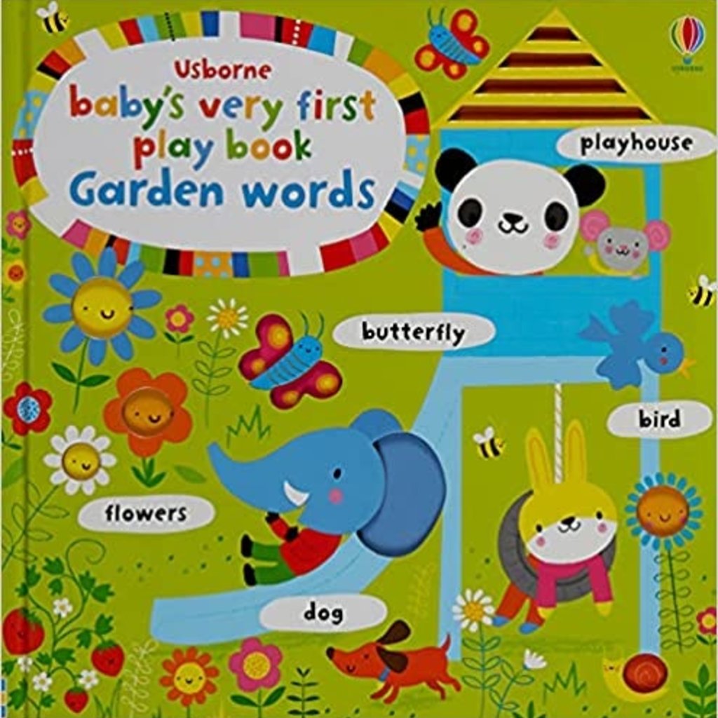 Usborne Usborne BVF Play Book Garden Words