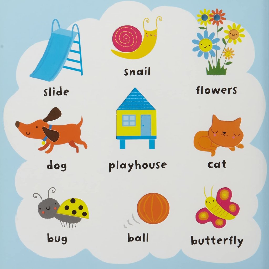 Usborne Usborne BVF Play Book Garden Words