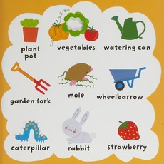 Usborne Usborne BVF Play Book Garden Words