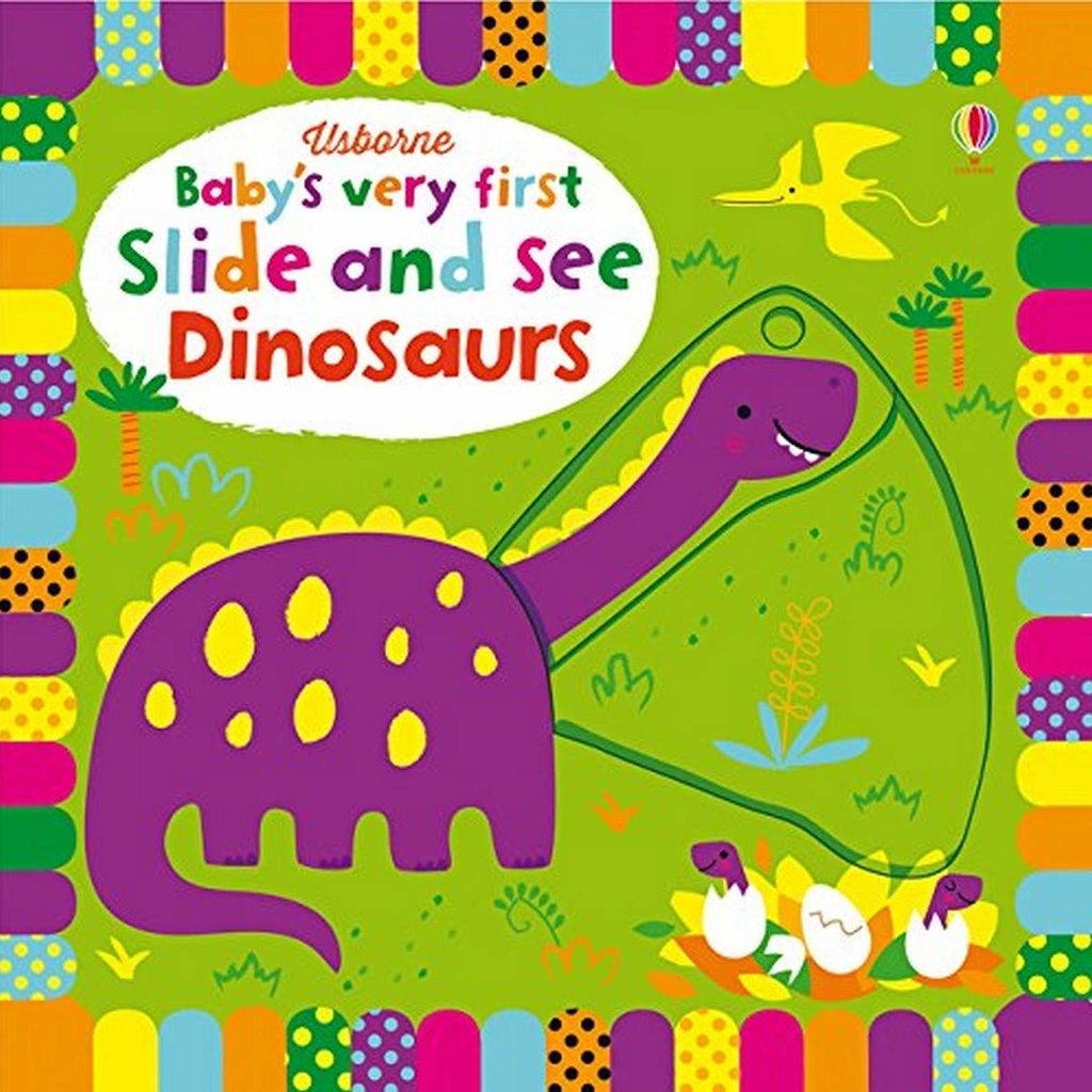 Usborne Usborne BVF Slide and See Dinosaurs