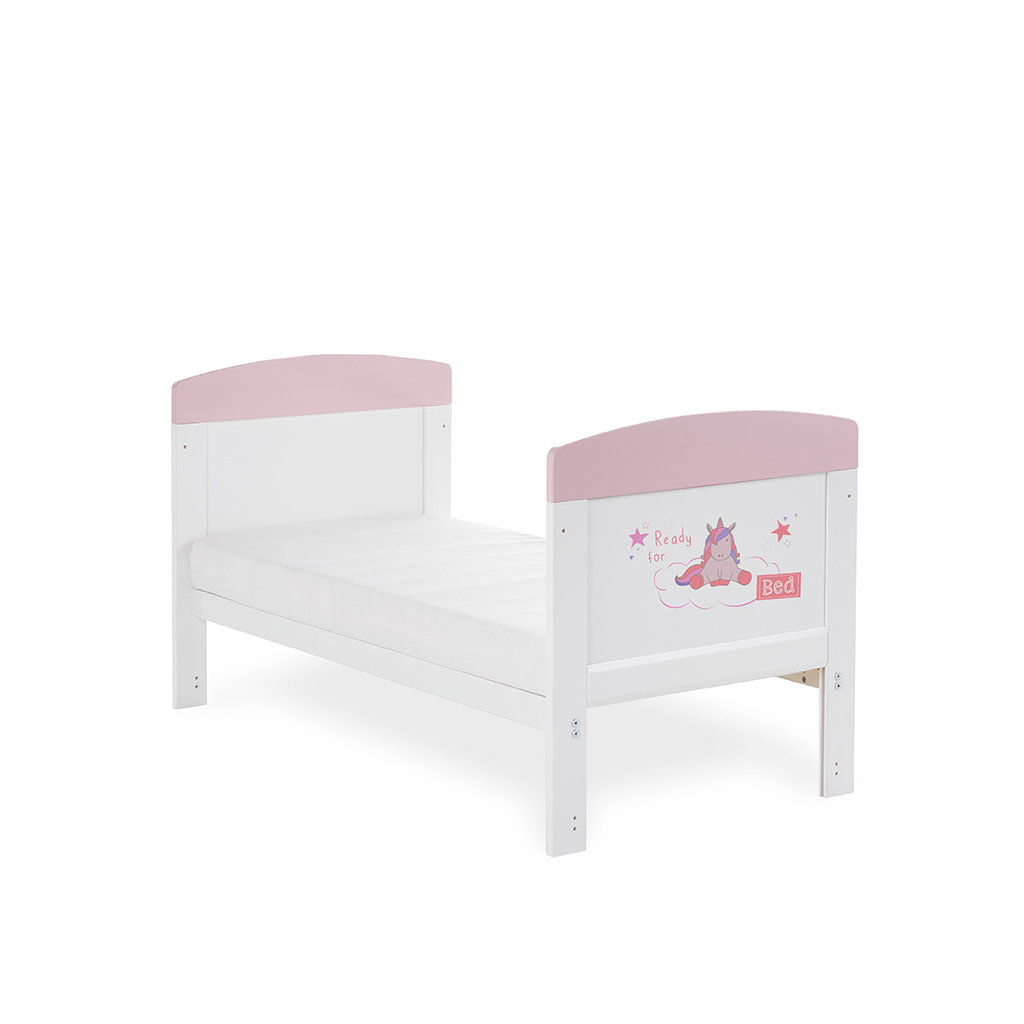 Obaby Obaby Grace Inspire Mini Cot bed - Ready For Bed Unicorn